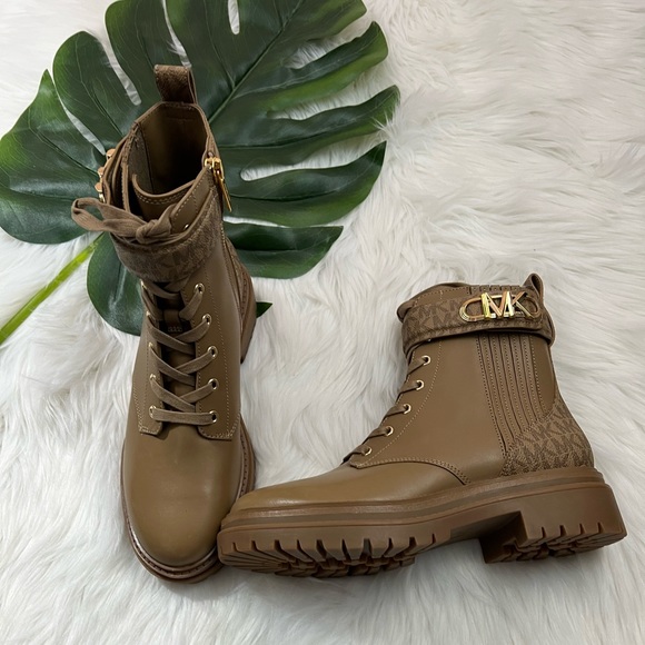 Michael Kors Parker Leather Combat Boot ✨brand new✨ - Picture 4 of 5